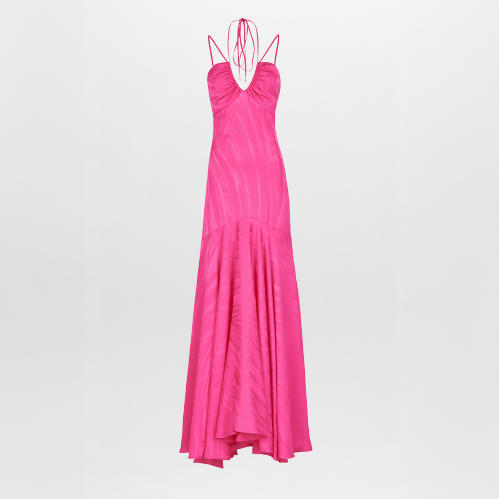 Vestido Jacinta Fuchsia