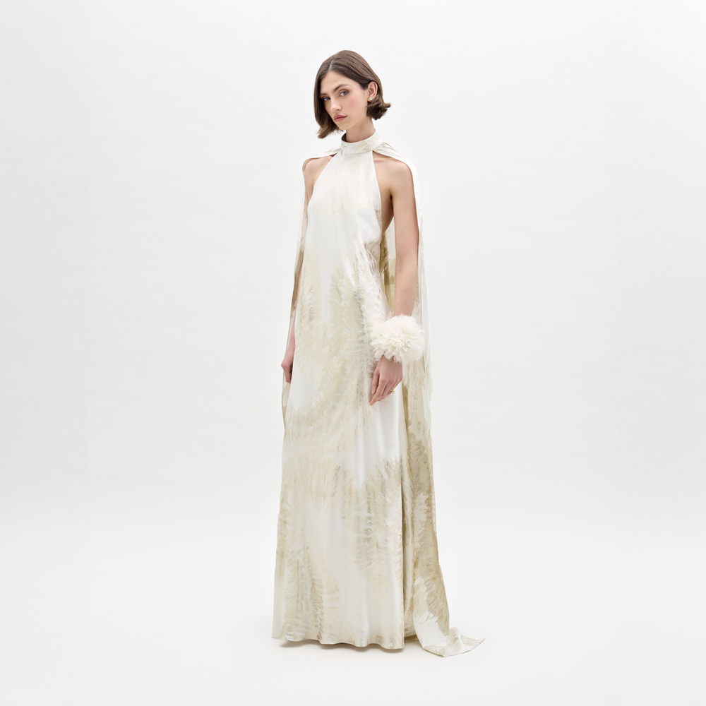 SABINA_DRESS_SILVER_LUREX_BRIDAL_2025