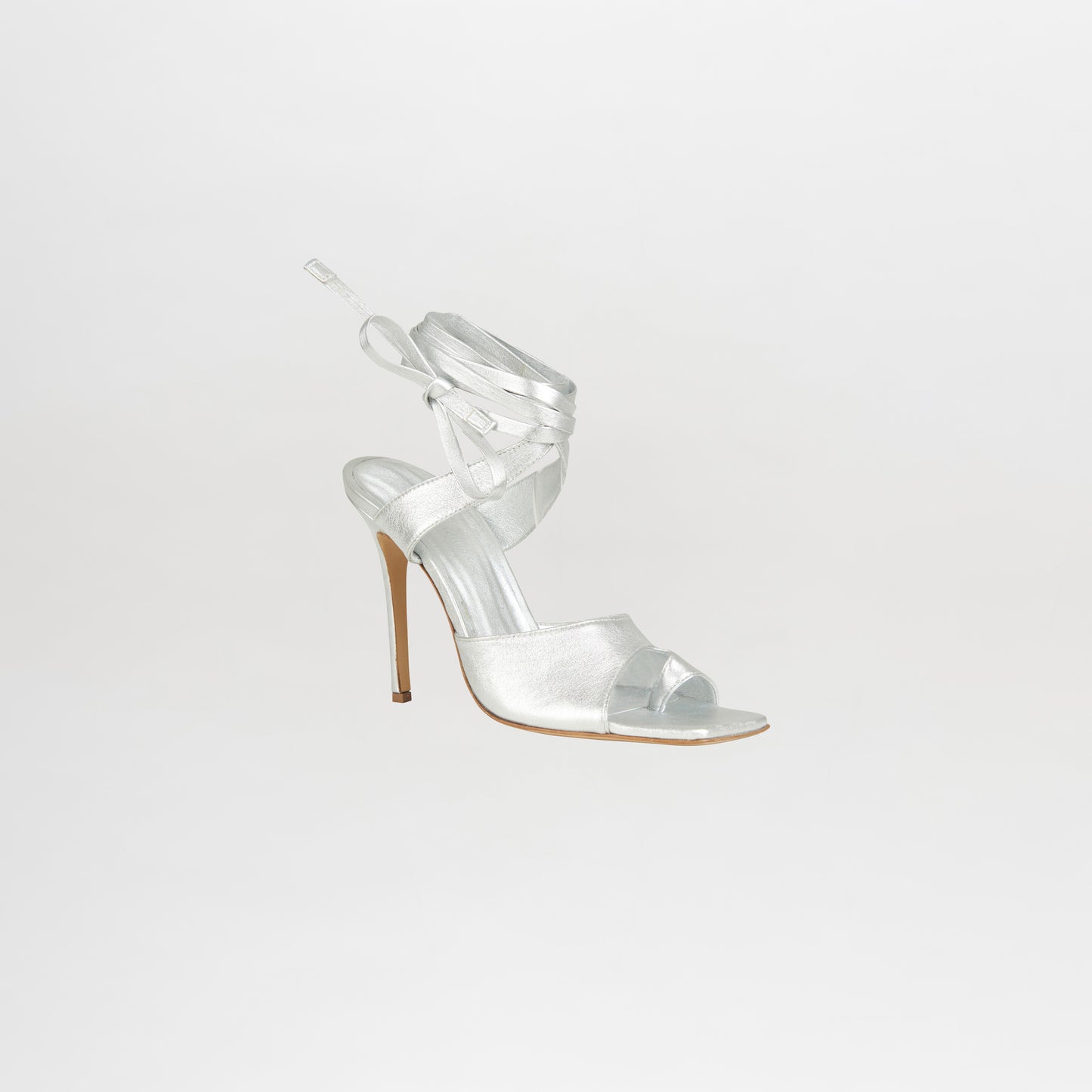 Tacones Golda Silver