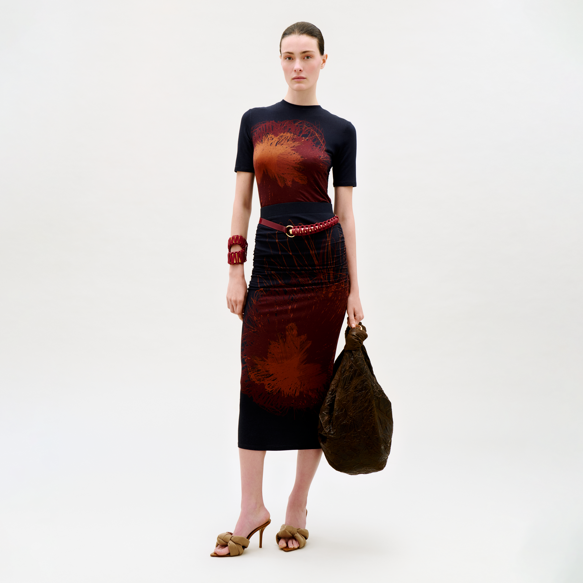 00___Niove_Skirt_Navy_FALL_2026_FRONT
