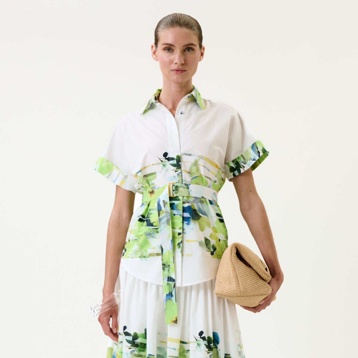 33_KayBlouse_GreenFloralPrint_SPRING2027_FRONT