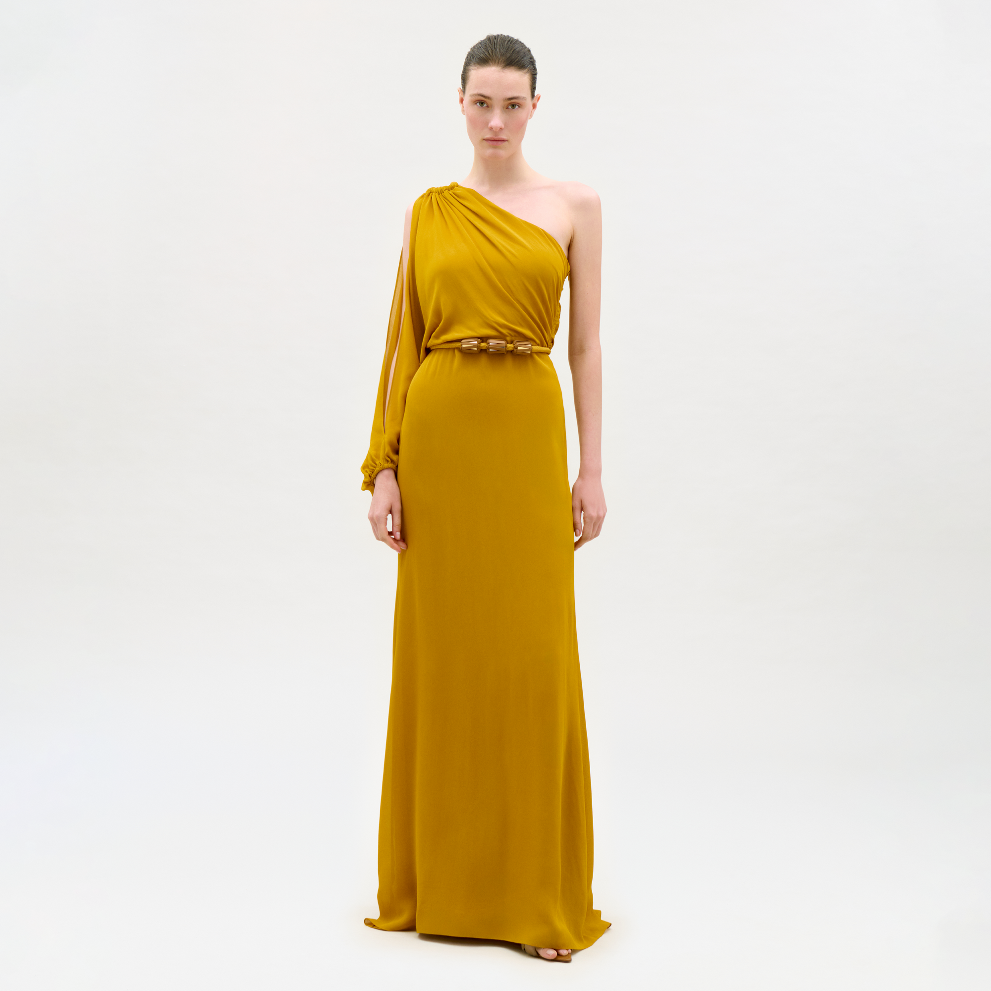 70___Minerva_Dress___Mustard_PRE_FALL_2026_FRONT