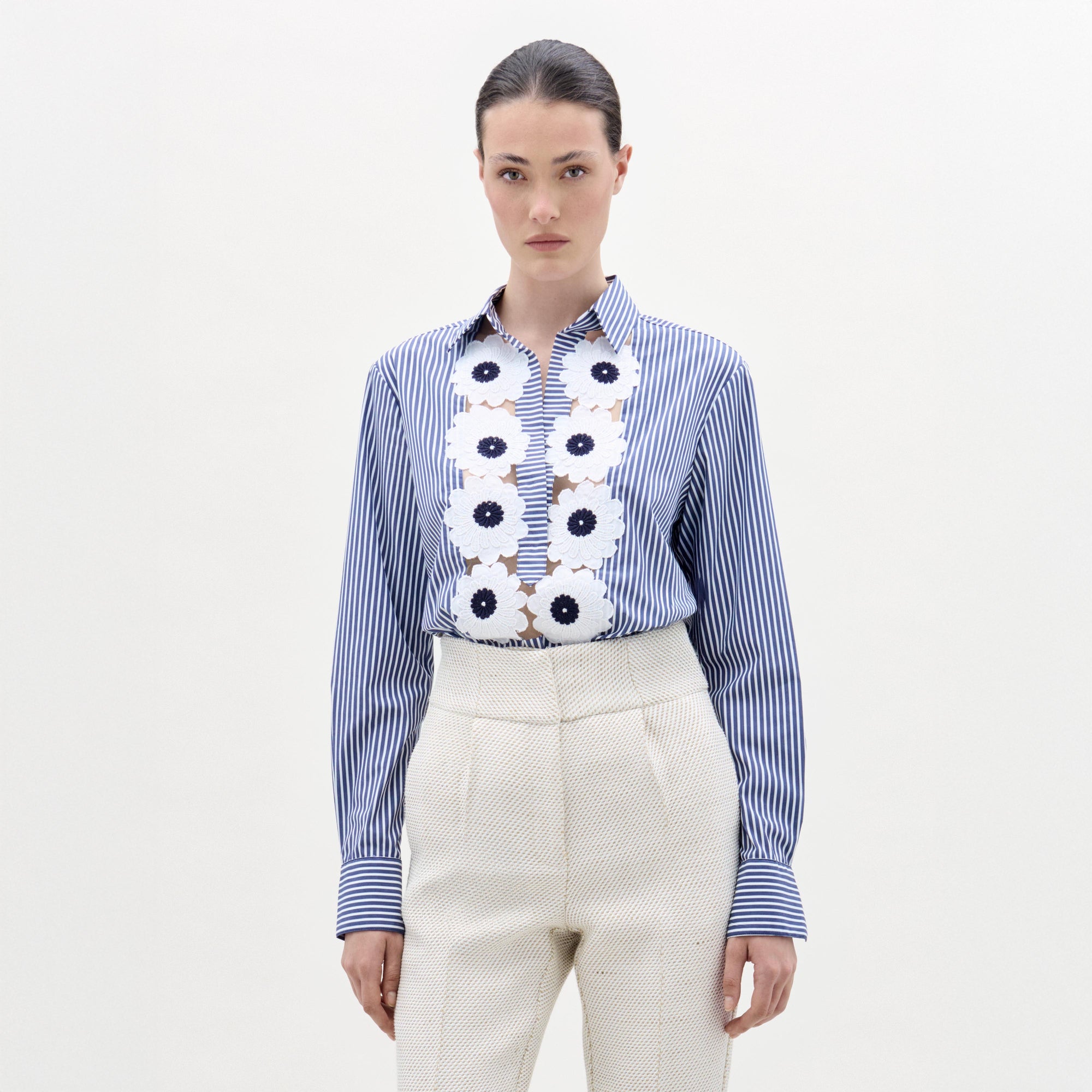 73___Karole_Blouse___Blue_Stripes___PRE_SPRING_2026_FRONT_886d4b9a-9af4-4d37-a063-1189f5a72d21