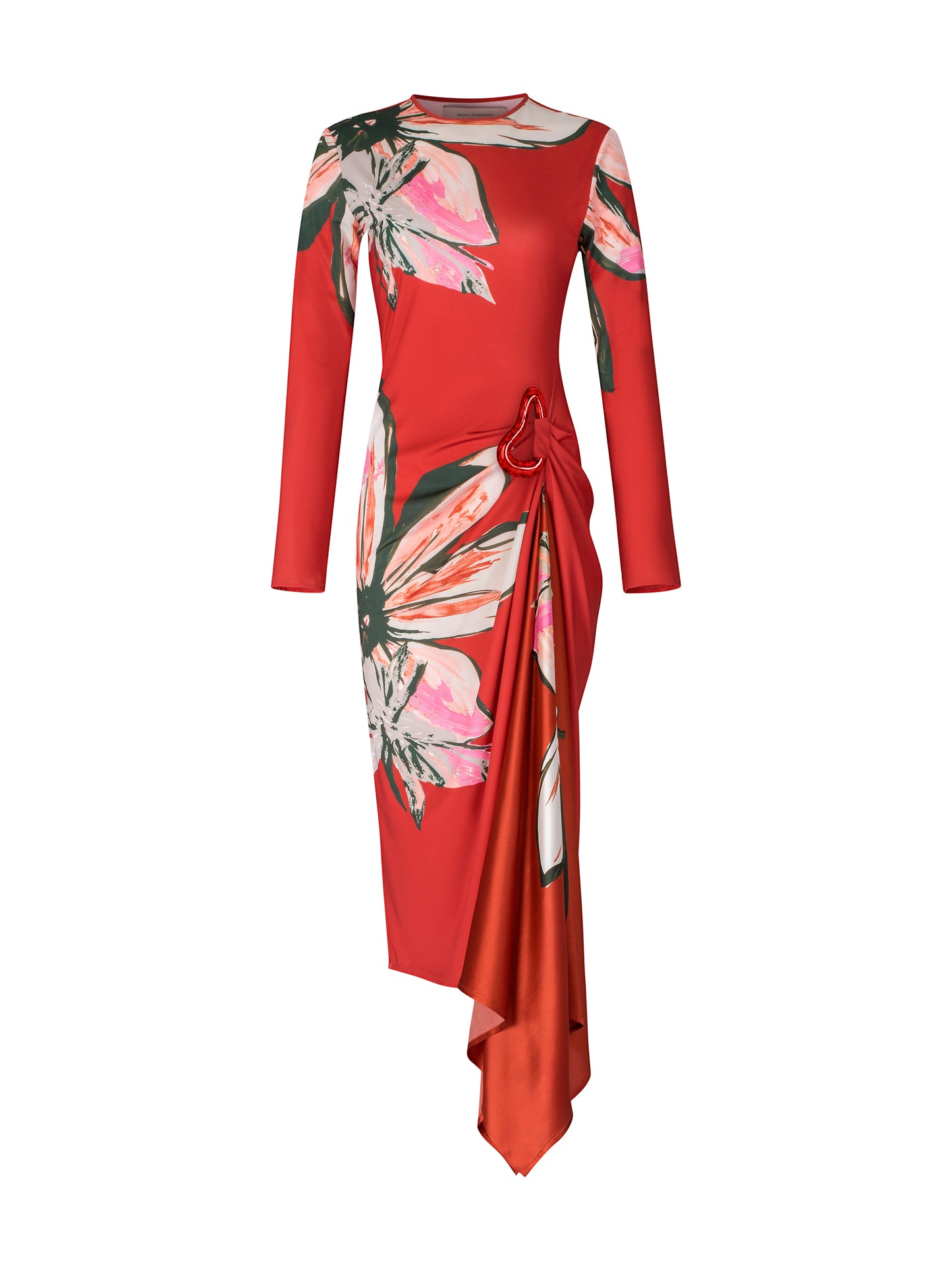 Vestido Ananya Red Floral Print