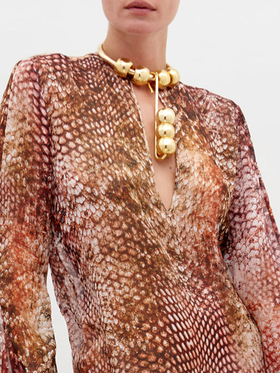 AriesDress-PeachAnimalPrint_Detail