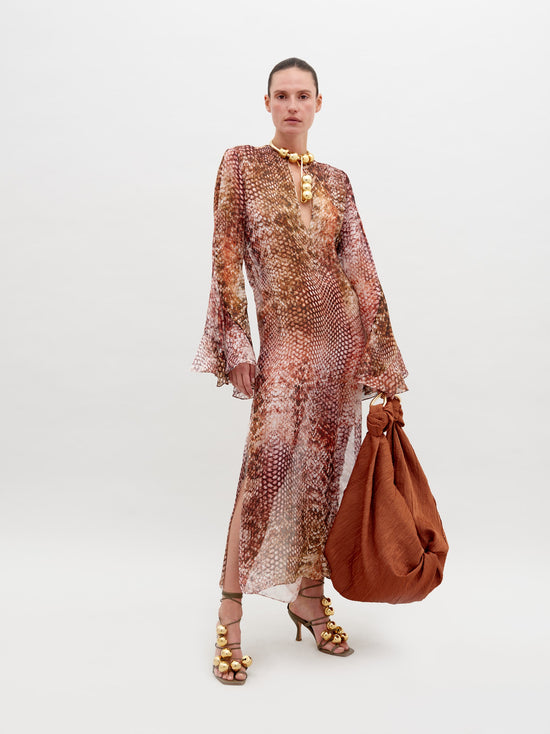 AriesDress-PeachAnimalPrint_Front