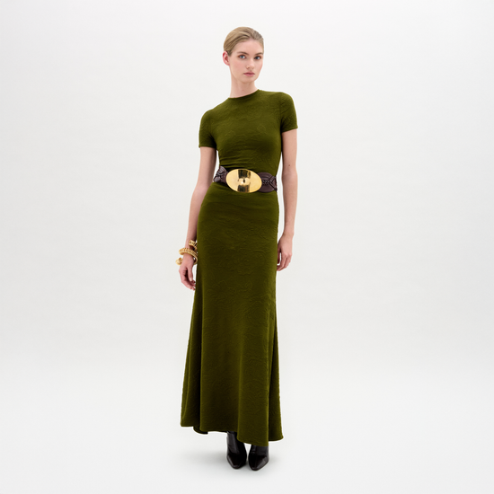 CRISTALDRESS-HUNTERGREEN_FRONT_FALL2025