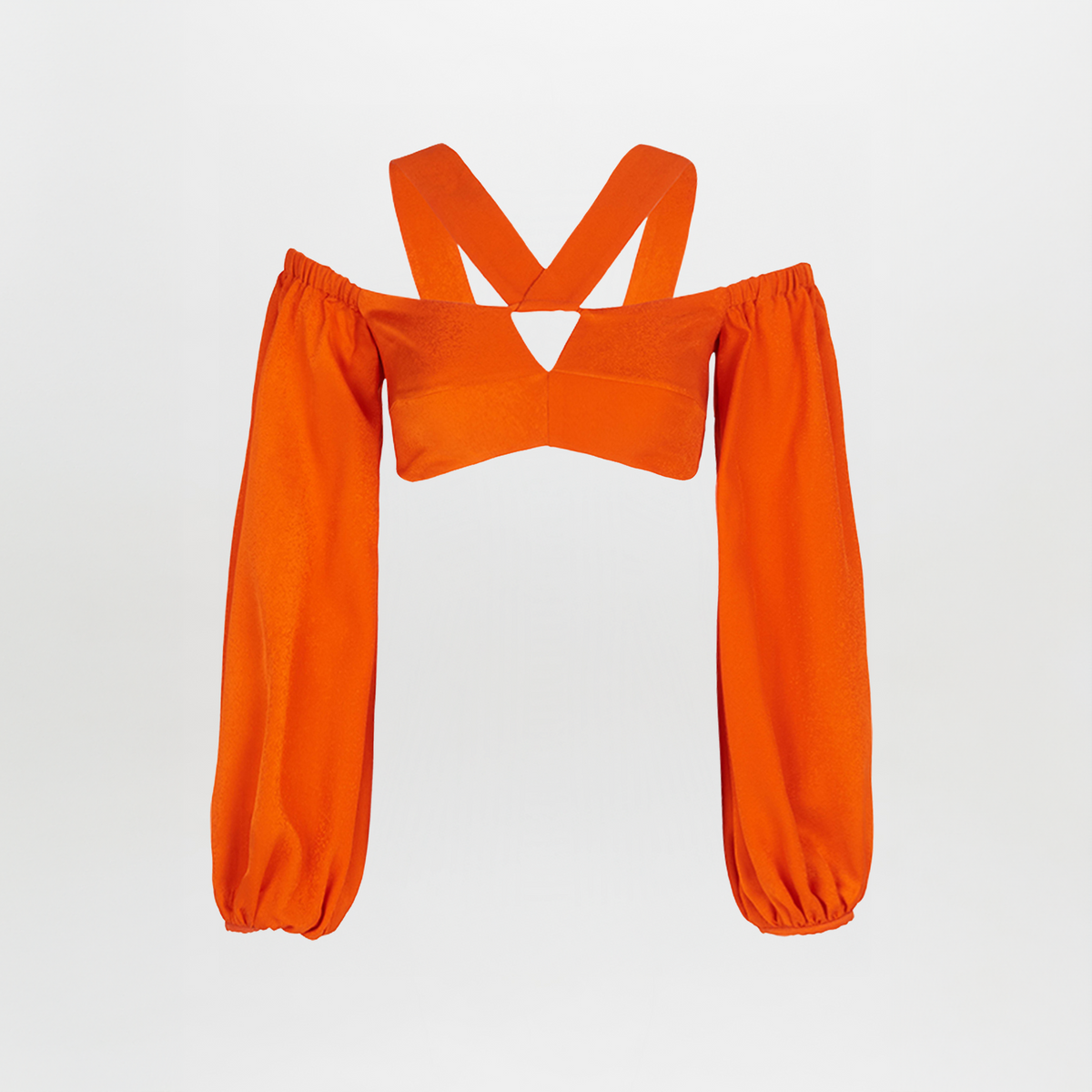 Carole Top Bright Orange