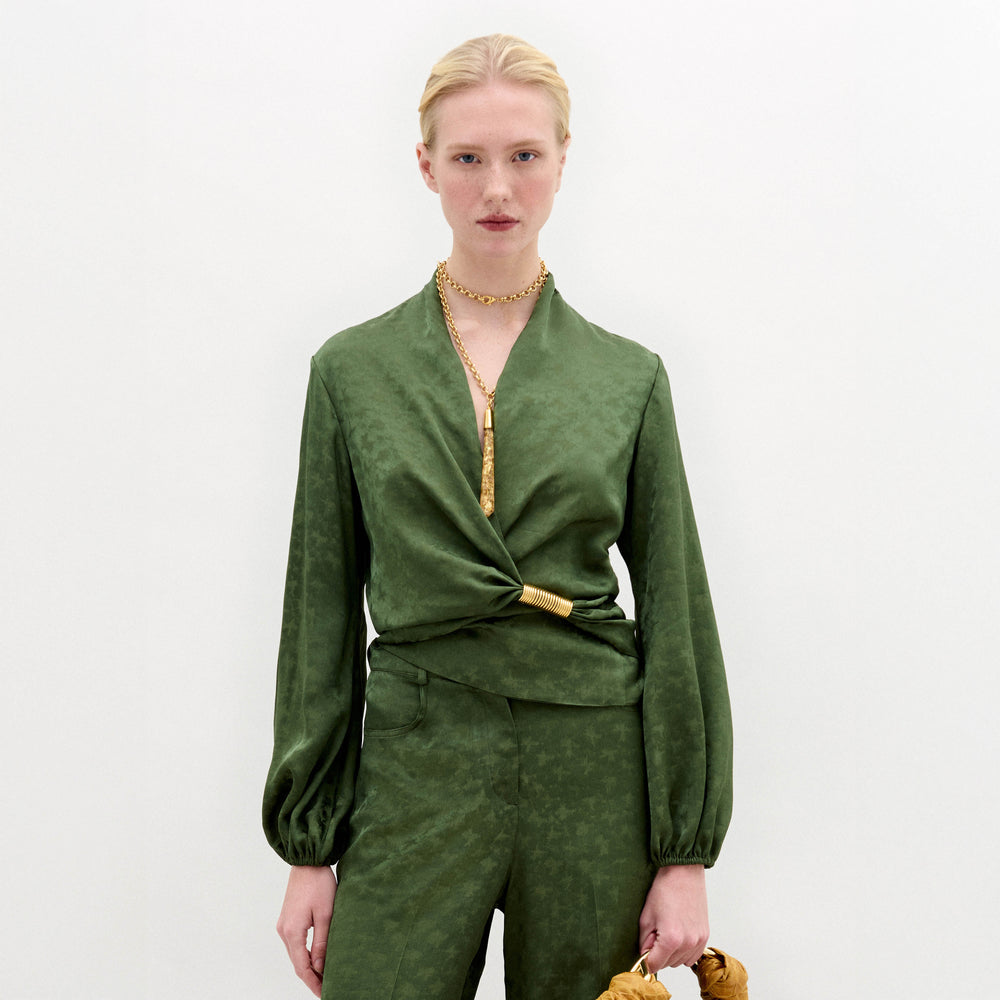 ELVIE_BLOUSE_-_HUNTER_GREEN_FRONT_FALL_2025_aa735890-56ee-41ce-8b1f-b13e21a3e86c