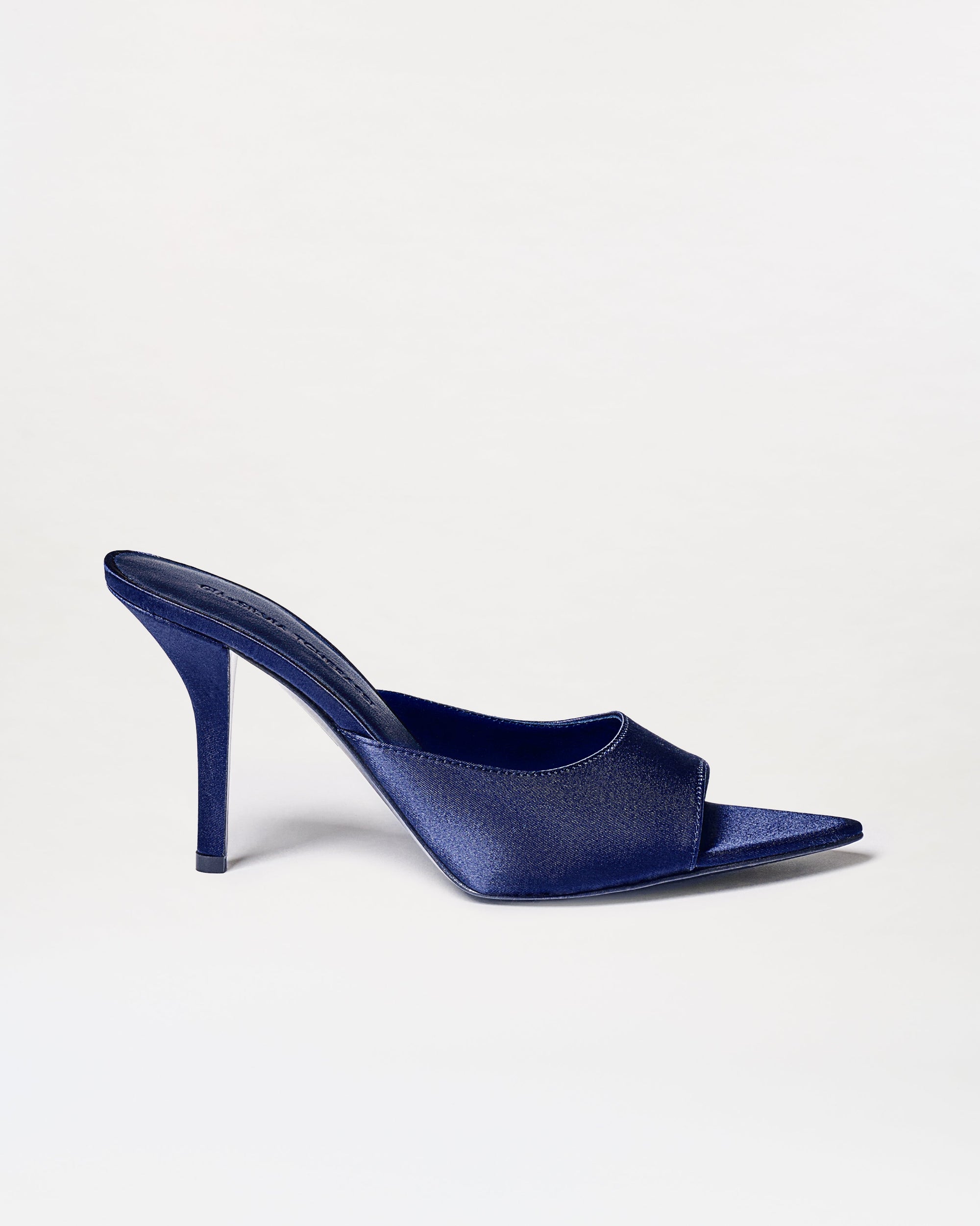 The Perni Navy blue sandal on a white background