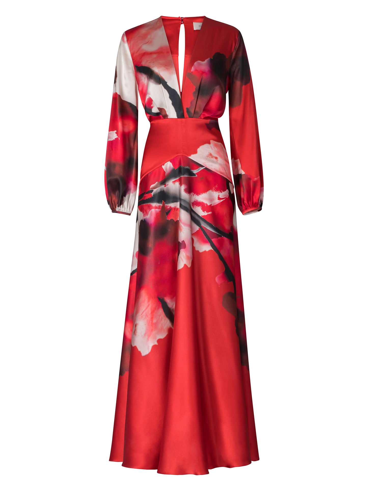 Vestido Keira Pomegranate Abstract Flowers