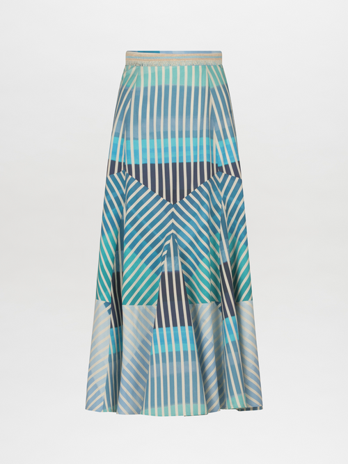 Falda Madaini Infinite Blue Stripes