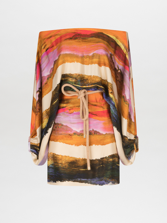 MANON_DRESS_-_ORANGE_ORCHID_ABSTRACT_STRIPES