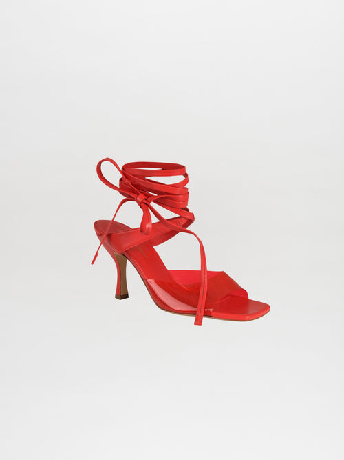 Tacones Marlene Rojo