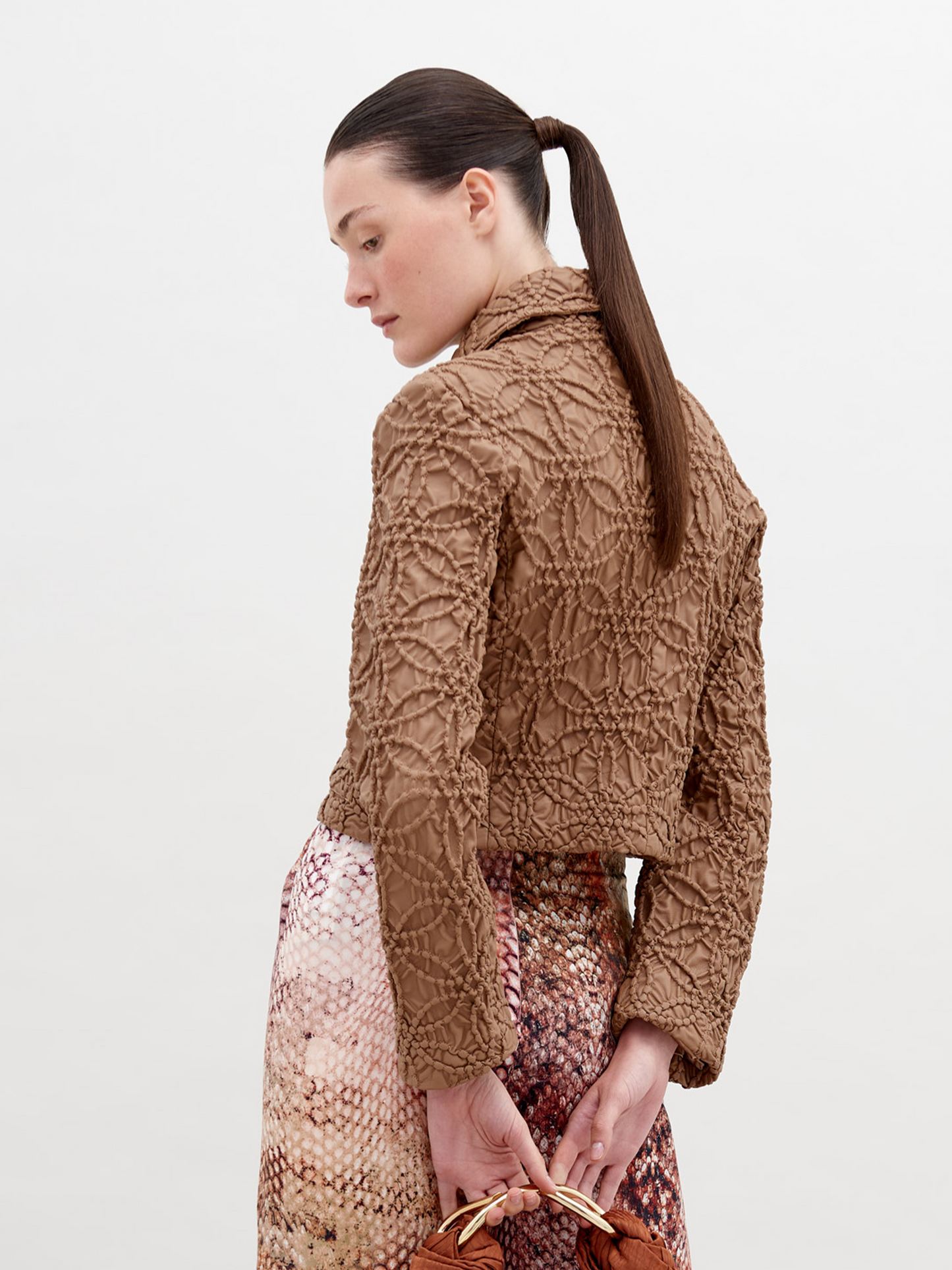 Chaqueta Perla Brown