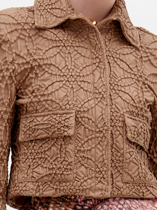 PerlaJacket-Brown_Detail