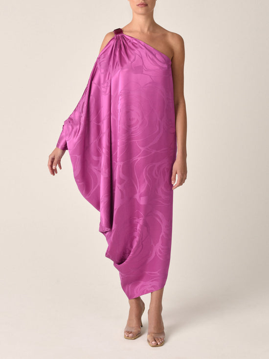 R23-ECOM-IMAGE-Marcelin-Dress-Magenta-Orchid-Jacquard2