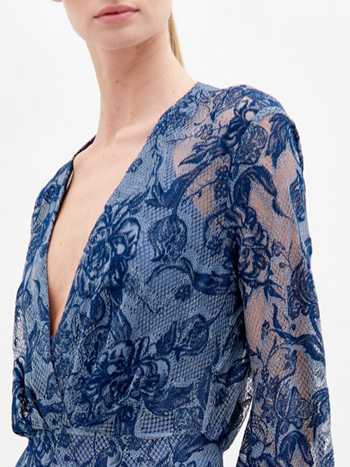 Vestido Robin Indigo Lace