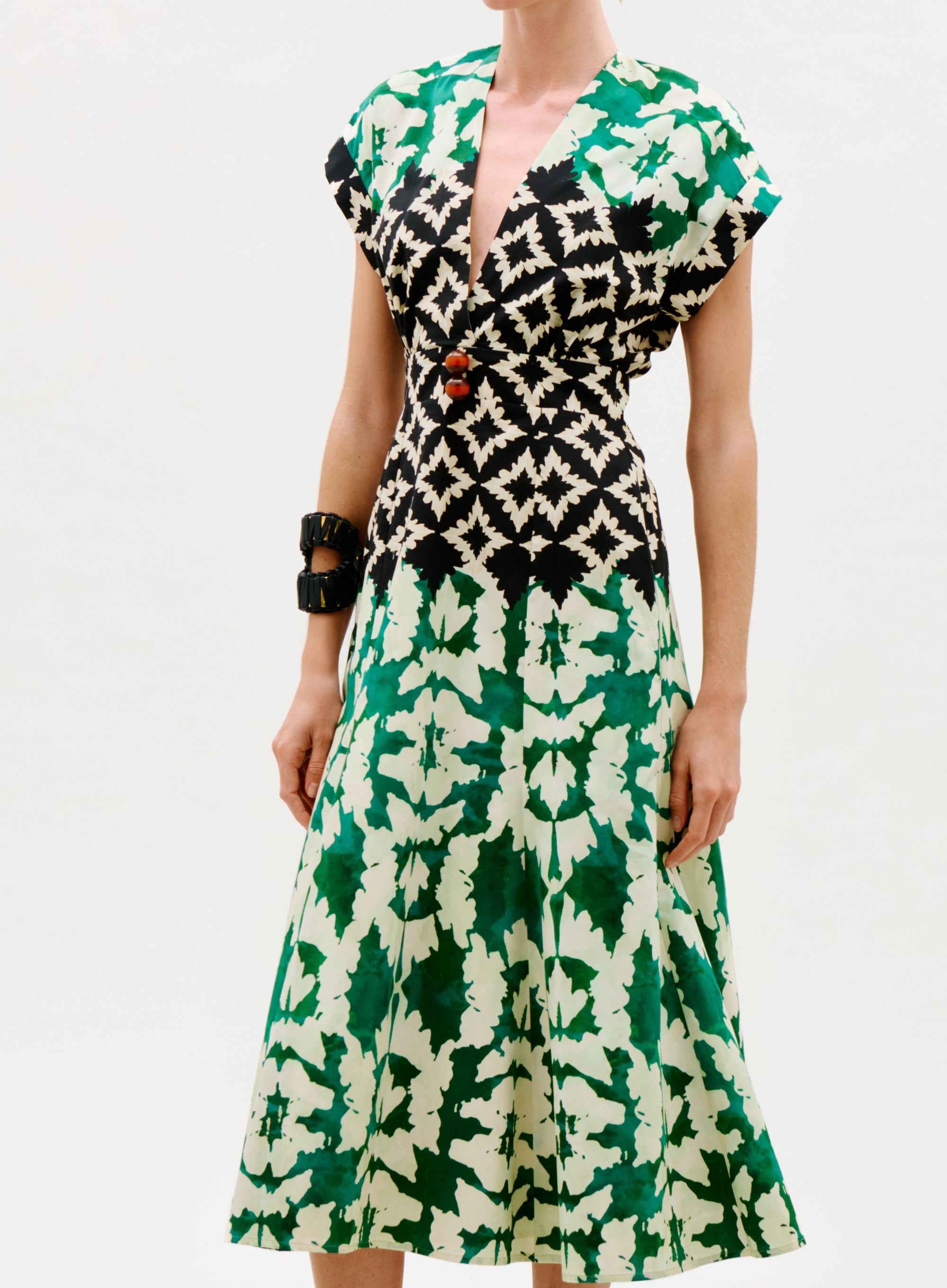 Sakura_Dress-Emerald_Multi_DETAIL