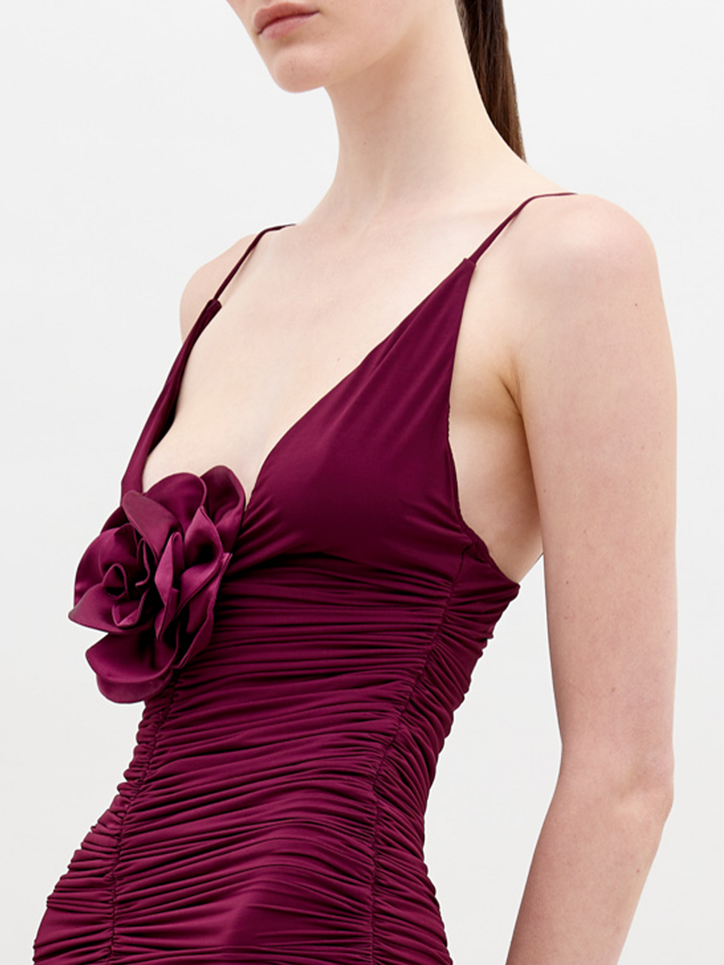 Vestido Sana Burgundy