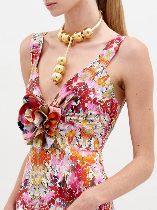 SaskyaDress-MulticolorAnimalPrint_Detail