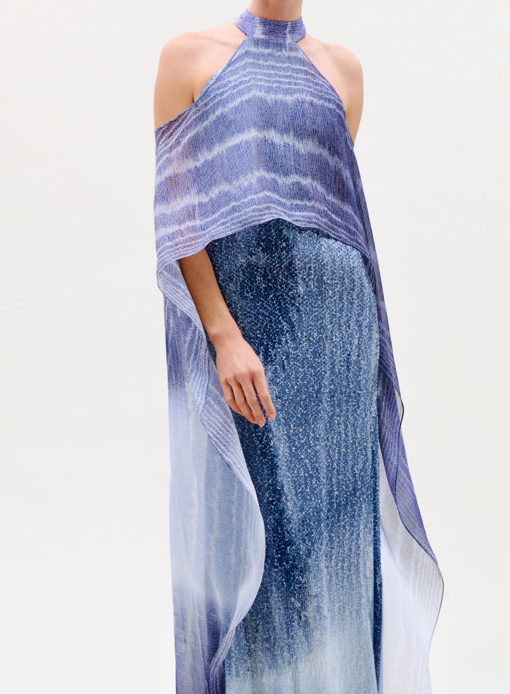 Serenela_Dress-_Navy_Moire-_DETAIL