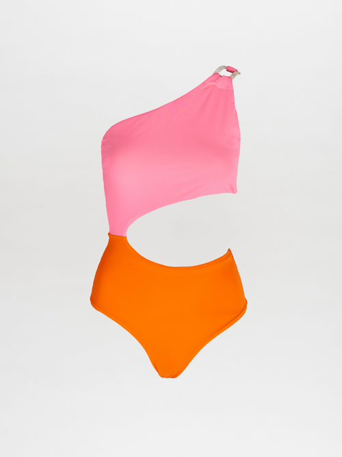 Tropea One Piece Pink Orange