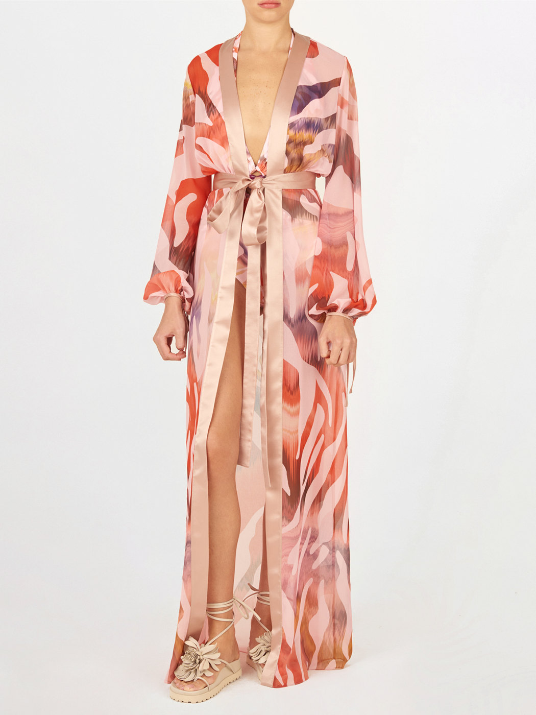 Vestido Magdalena Blush Prismatic