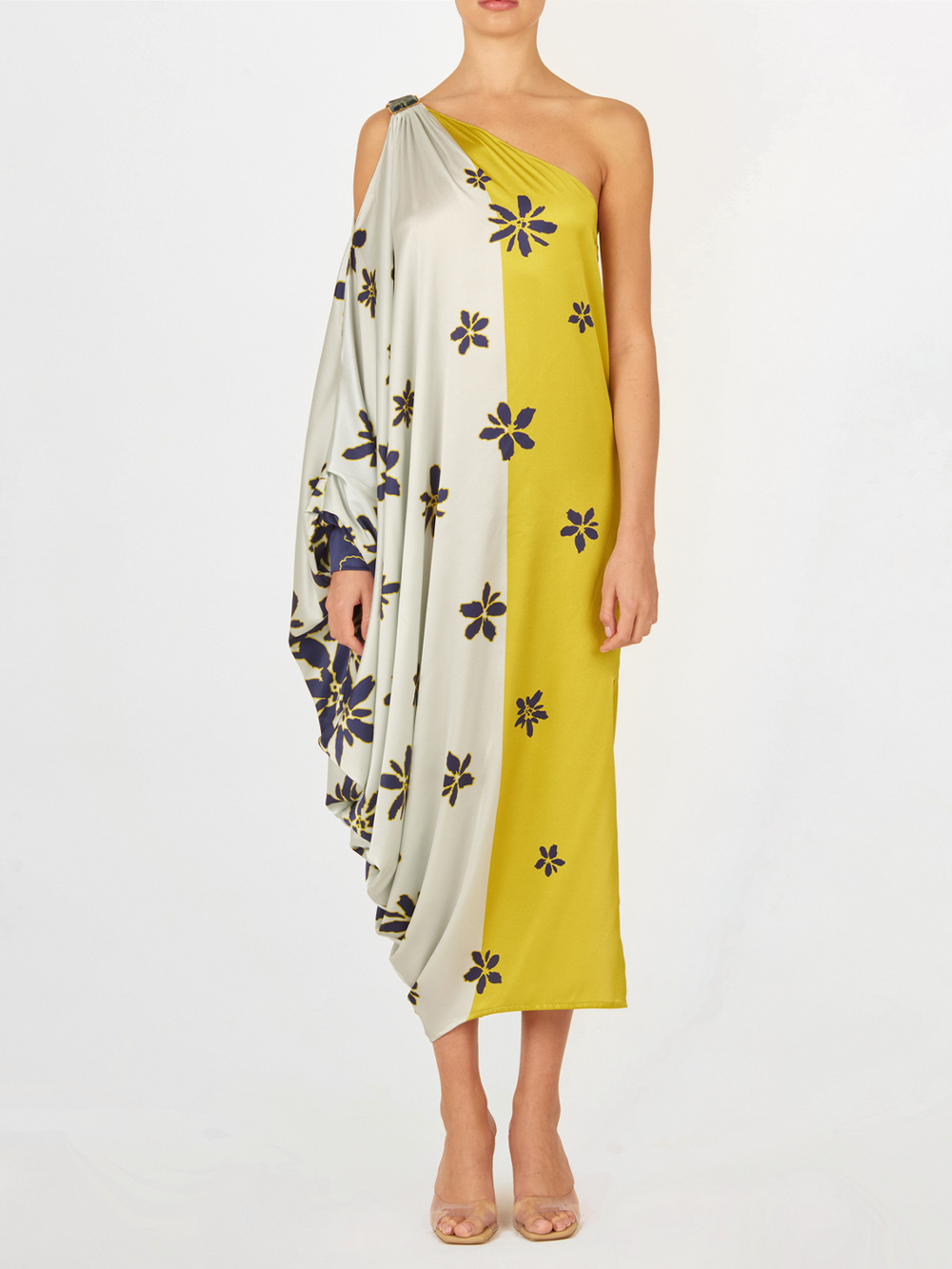 Vestido Marcelin Navy Citrine