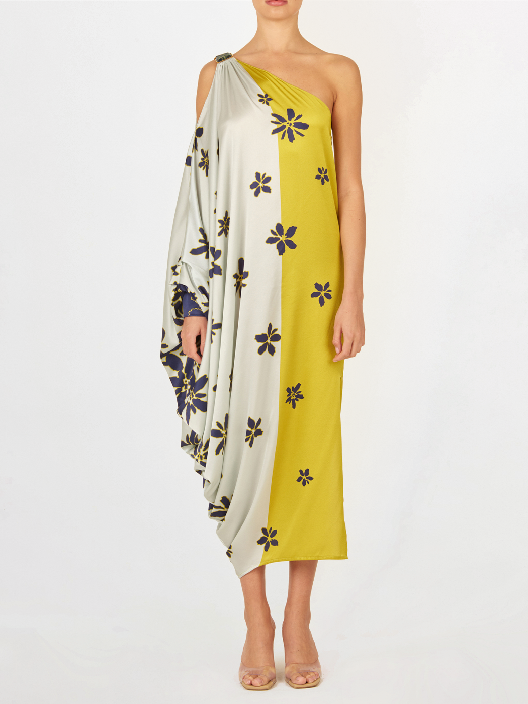Vestido Marcelin Navy Citrine