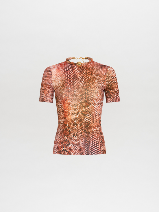 VariniaT-Shirt-PeachAnimalPrint