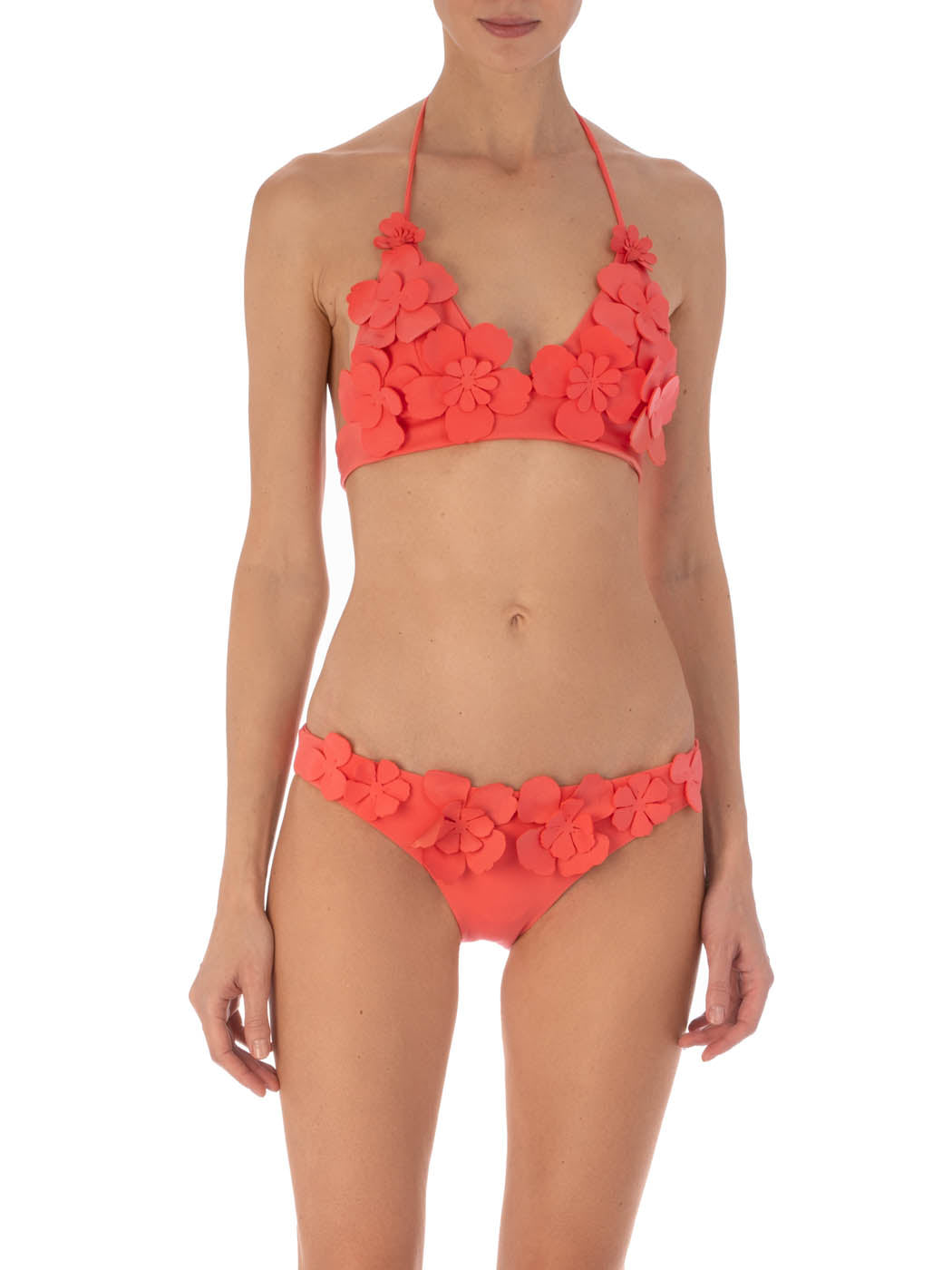 FelisaBikiniTop_FerminaBikiniBottom-Coral_Frontal