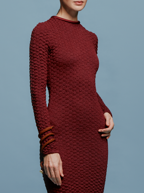 Vestido Gabbice Burgundy