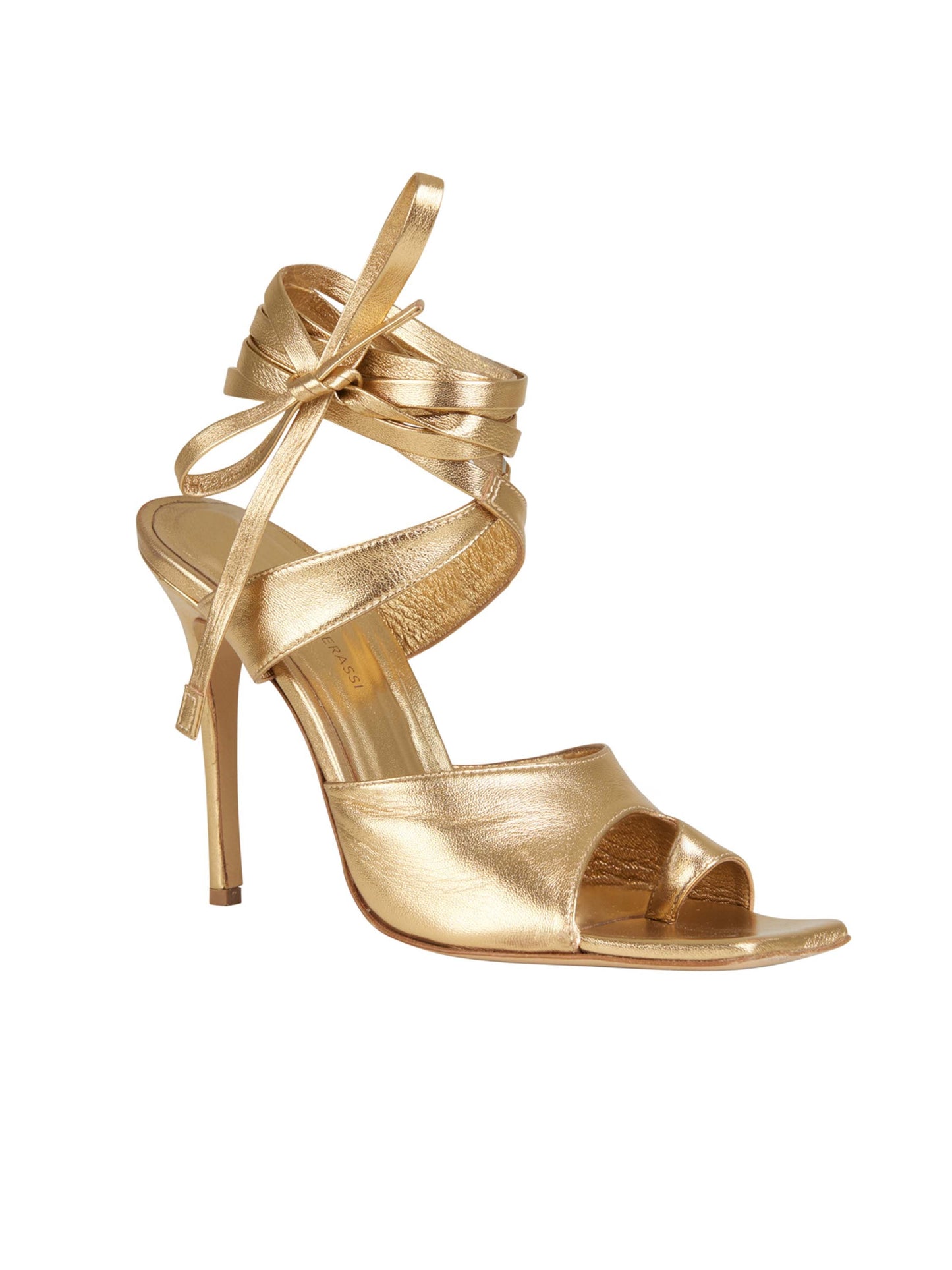 Tacones Golda Gold