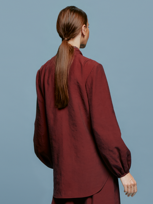 Blusa Honey Burgundy