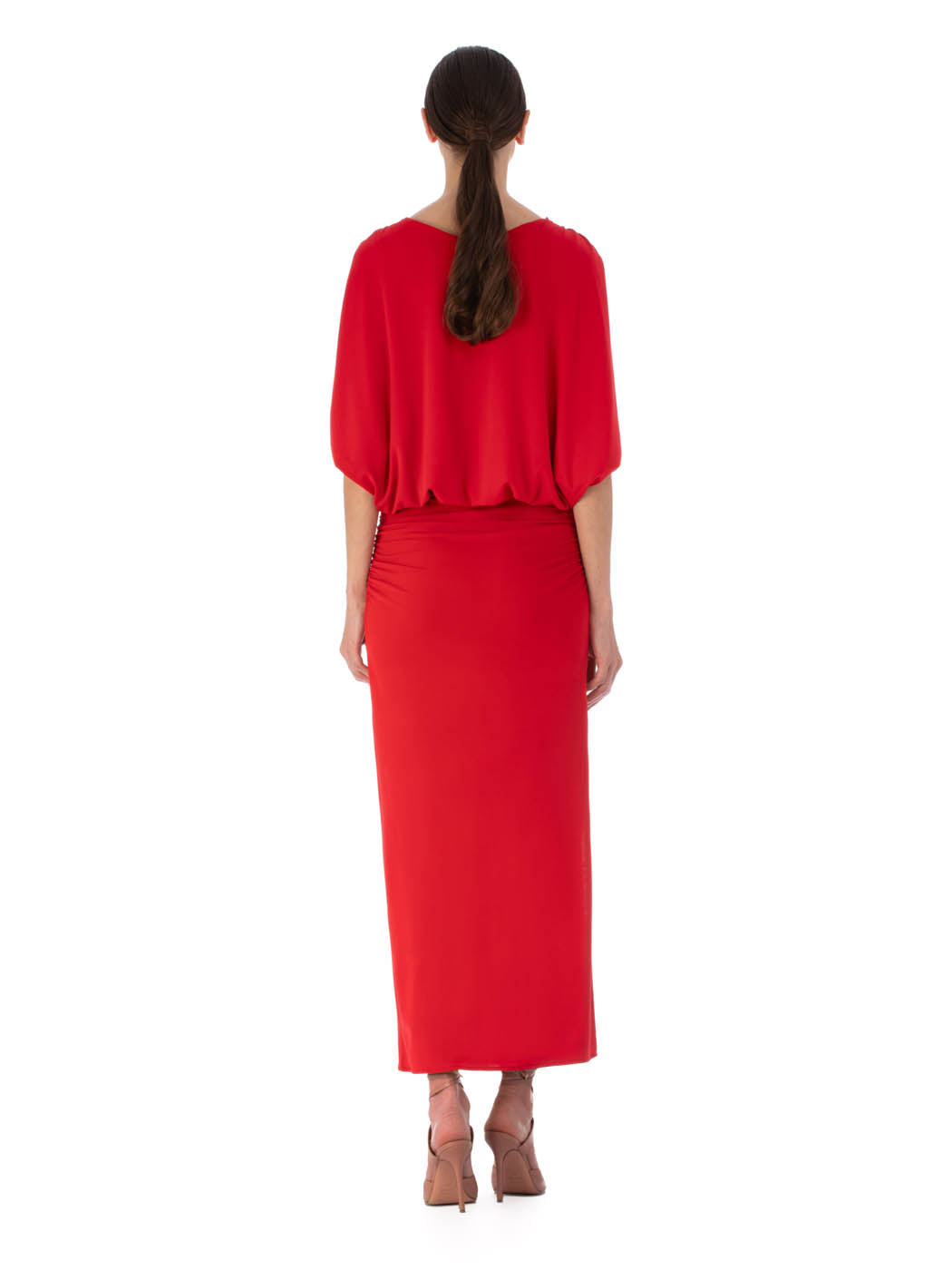 Vestido Harriet Rouge