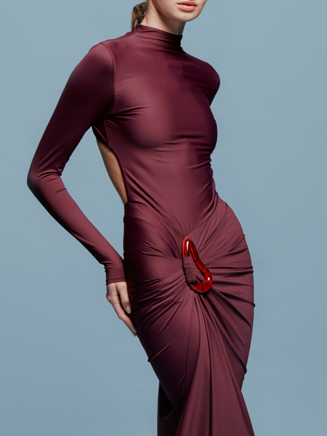 Vestido Lena Burgundy