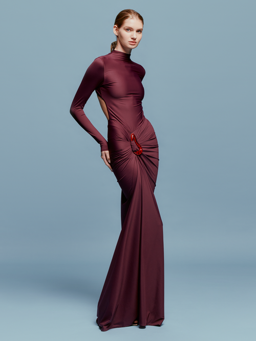 Vestido Lena Burgundy