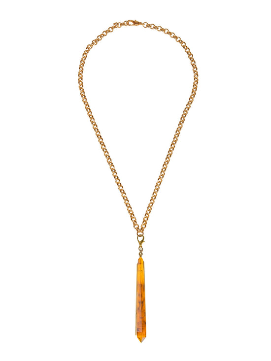 MONTSENECKLACE-AMBER