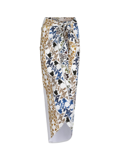 Pareo Patmos Skirt Multi Sepia Floral