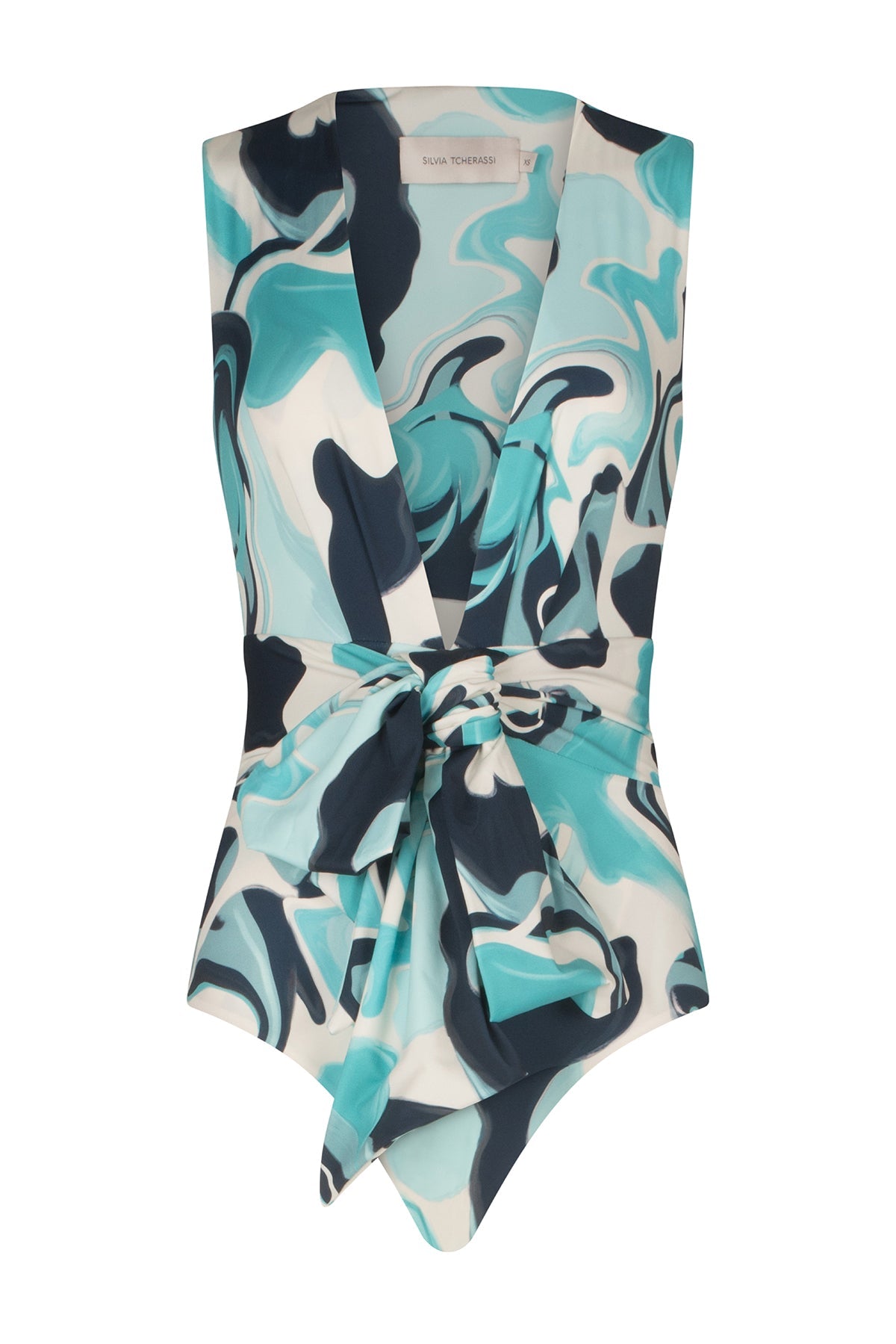 Zaita One Piece Turquoise Marble